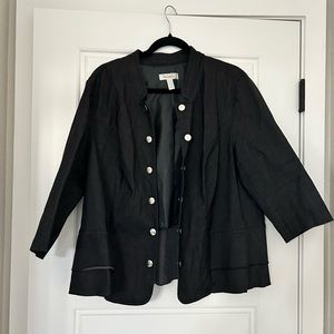 DressBarn Peplum Blazer